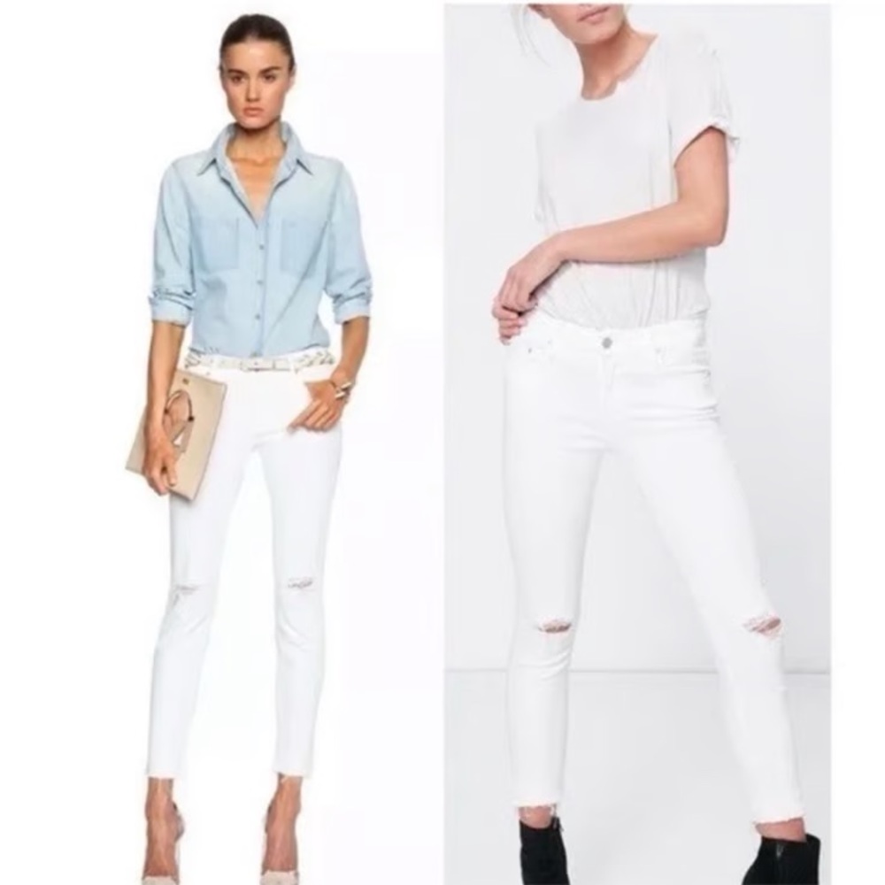 Mother Vamp Fray Jeans - 26